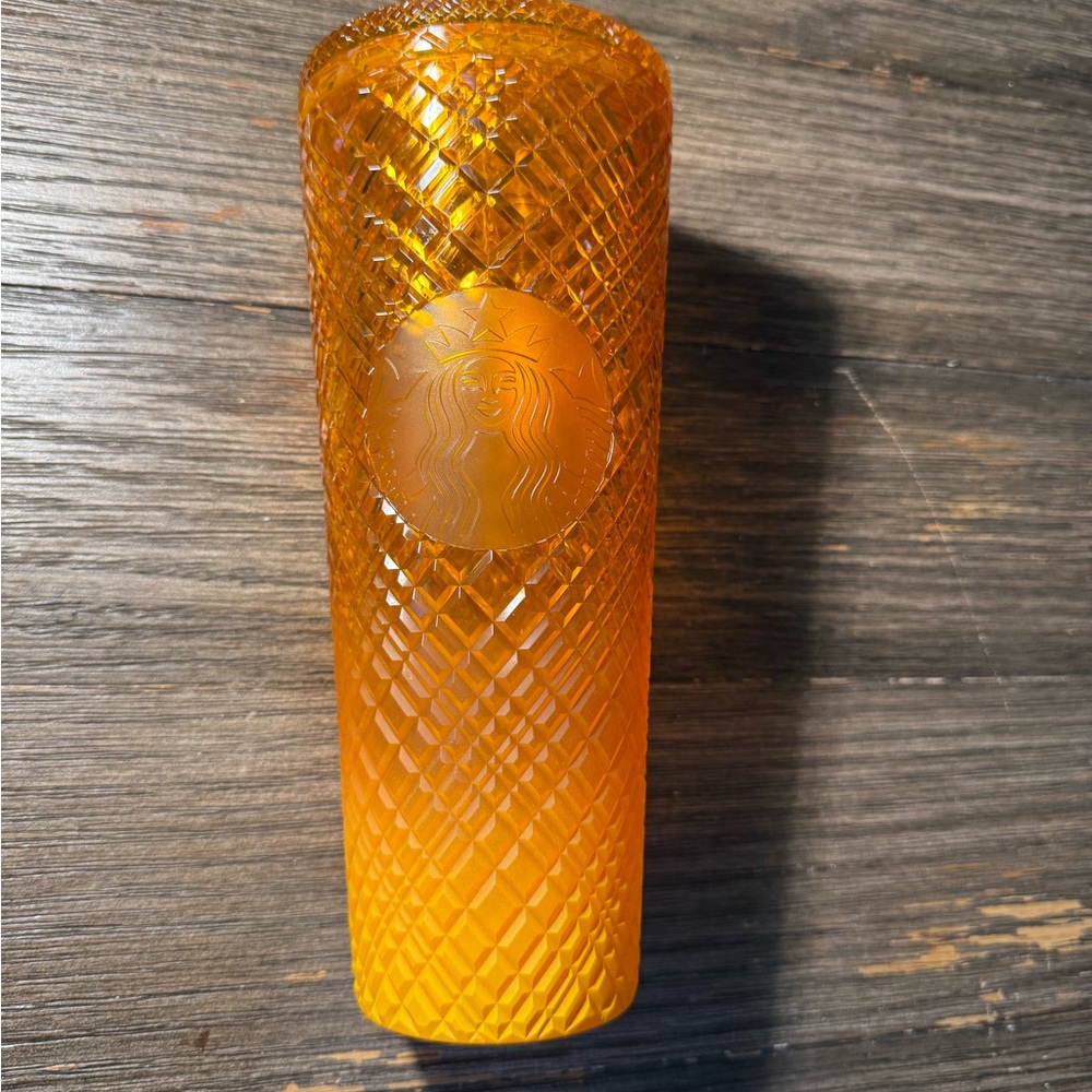 Starbucks Amber Orange Tumbler